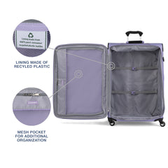 Travelpro Maxlite 5 Softside Expandable Luggage with 4 Spinner Wheels, Lightweight Suitcase, Men and Women U1