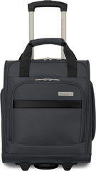 WallyBags Stratford Luggage, 16-Inch Under Seat Bag ( Graphite , 16-Inch Under Seat Bag ) Graphite 16 Inch Under Seat Bag U1