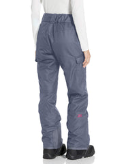 Arctix Women's Insulated Snowsports Cargo Pant ( Steel , 3X/27" Inseam ) Steel 3 X 27 Inseam U3