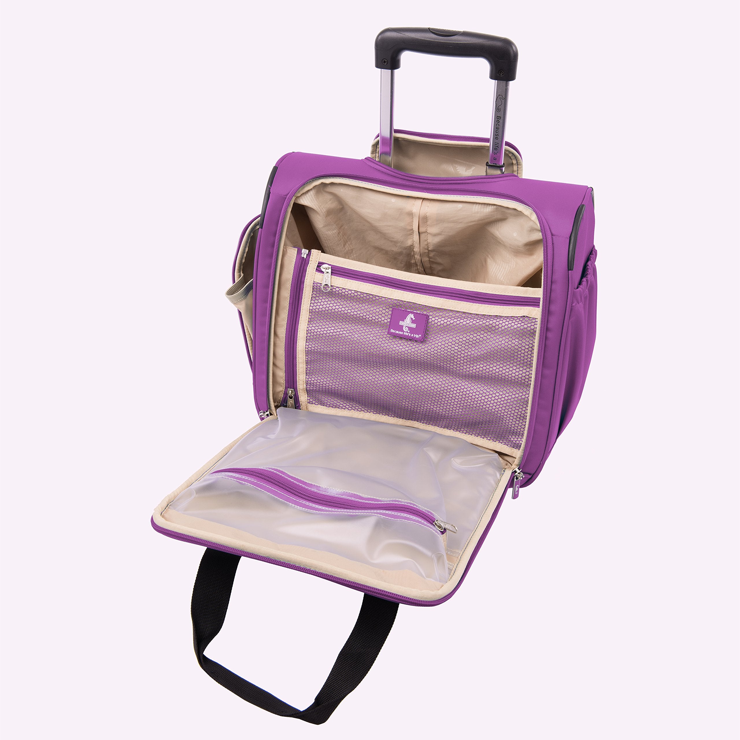 Atlantic Ultra Lite Softsides Rolling Underseat Carry-on U3