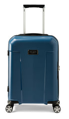 Ted Baker Flying Colours Hardside Trolley 4 Wheel Spinner, TSA Lock, Lightweight Suitcase, Men and Women ( Baltic Blue , 20-Inch Carry-On ) Baltic Blue 20 Inch Carry On U1
