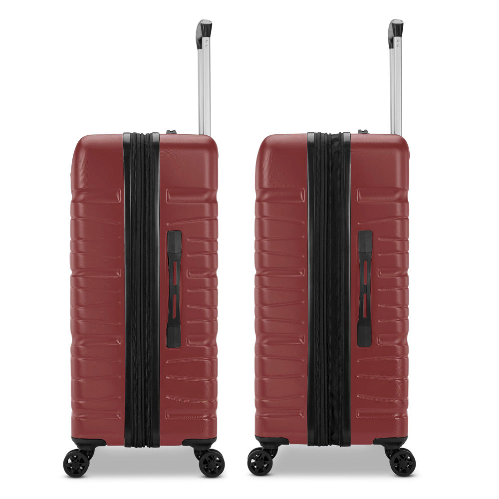 Samsonite Evolve SE Hardside Expandable Spinner Luggage ( Matte Burgundy , Large Spinner ) Matte Burgundy Large Spinner U1