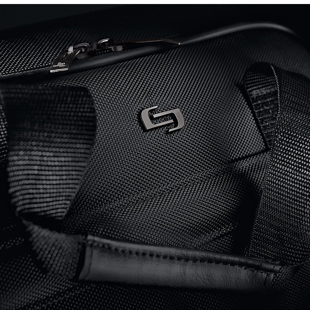 Solo Carnegie Rolling Laptop Bag, Black ( Black , One Size ) Black One Size U1