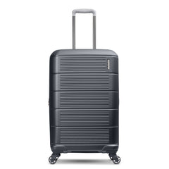 American Tourister Stratum 2.0 Hardside Spinner Luggage Collection ( Charcoal , 24-Inch Checked-Medium ) Charcoal 24 Inch Checked Medium U5
