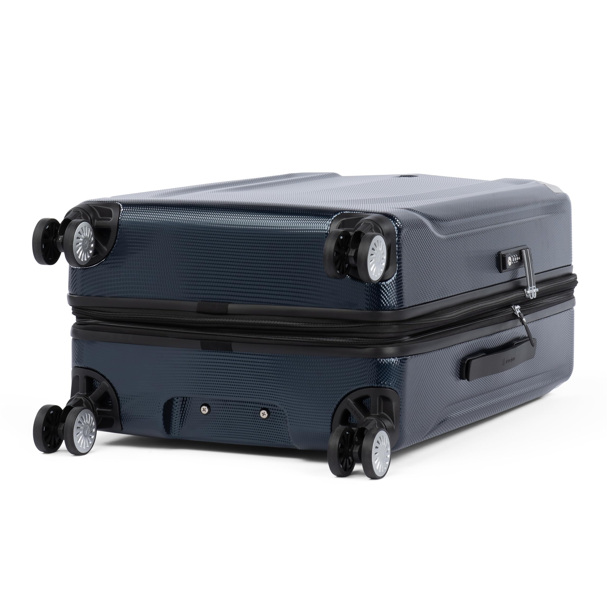 Travelpro Pathways 3 Hardside Expandable Luggage, 8 Spinner Wheels, Lightweight Hard Shell Suitcase, Checked Medium 25 Inch ( Royal Blue , Checked Medium 25 Inch ) Royal Blue Checked Medium 25 Inch U6
