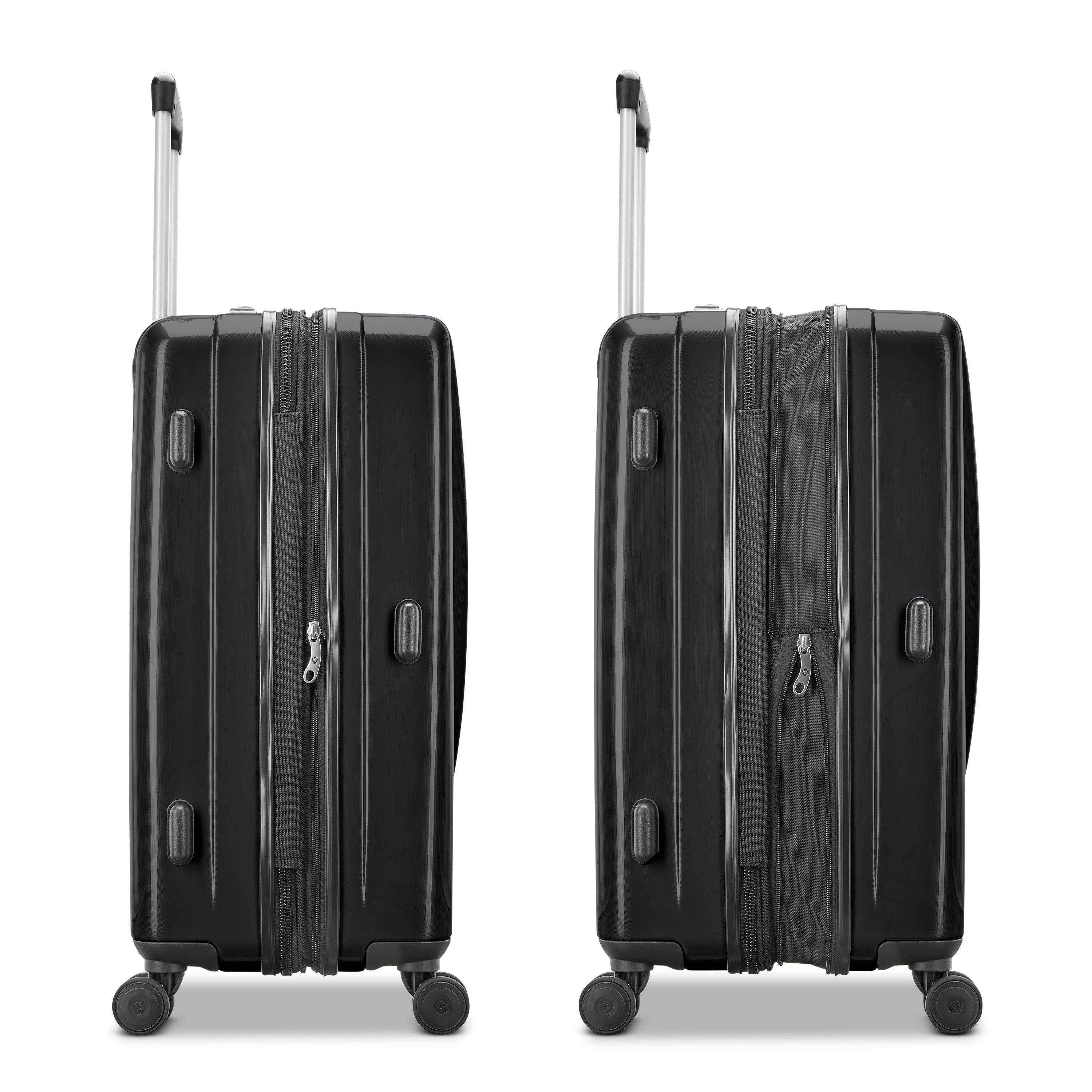 Samsonite Winfield 2 Checked-Large 28-Inch Hardside Expandable Luggage with Spinner Wheels, , Nordic Blue ( Brushed Anthracite , Checked-Large 28-Inch ) Brushed Anthracite Checked Large 28 Inch U30