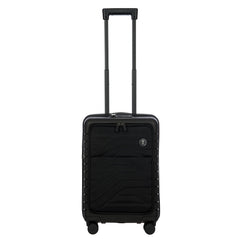 Bric's B|Y Ulisse 21" Expandable Spinner w/Pocket ( Black , One Size ) Black One Size U1