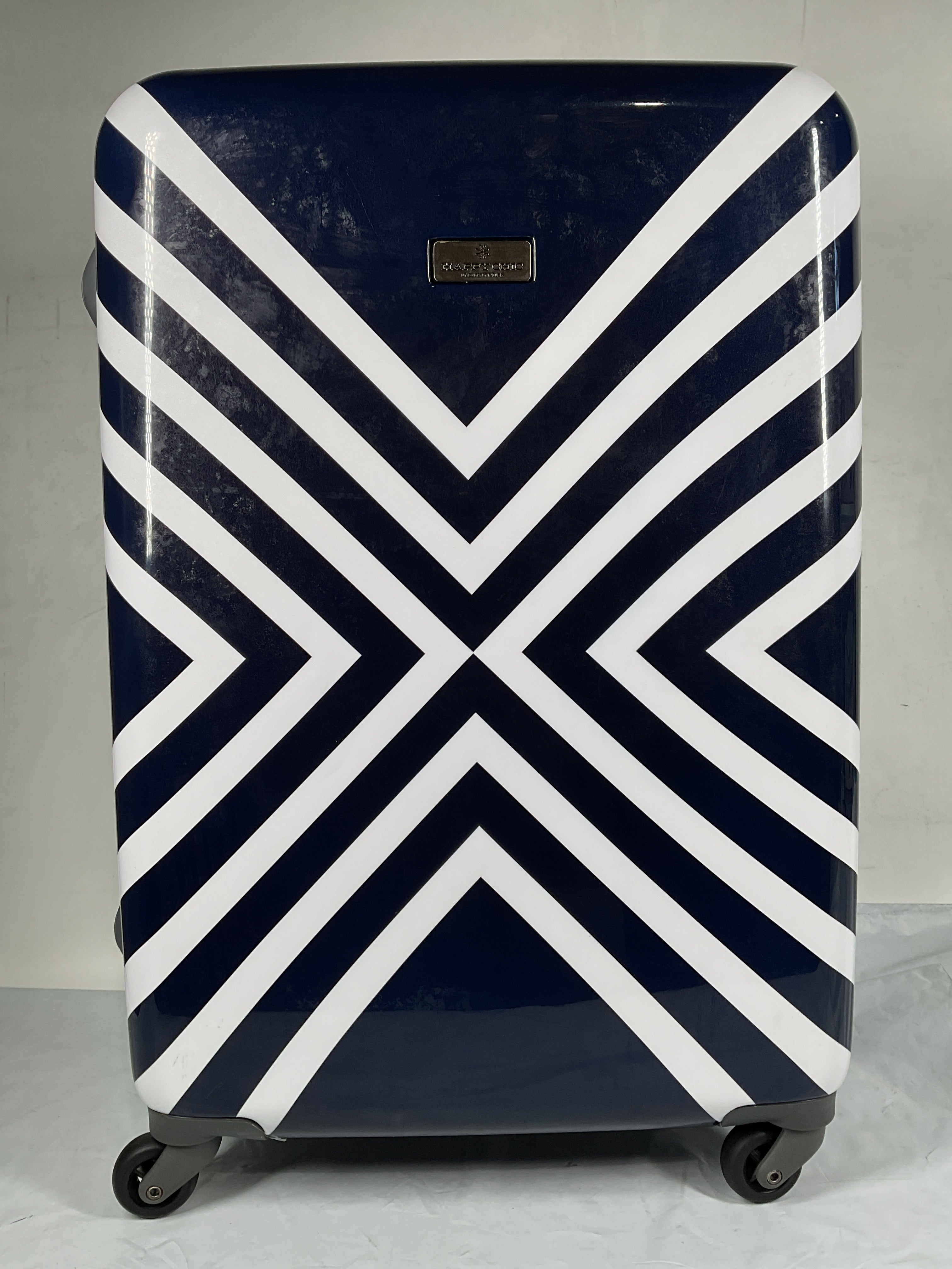 Happy Chic by Jonathan Adler Happy Chic Hardside Wheeled Luggage ( Arcade , 25 Inch ) Arcade 25 Inch U1