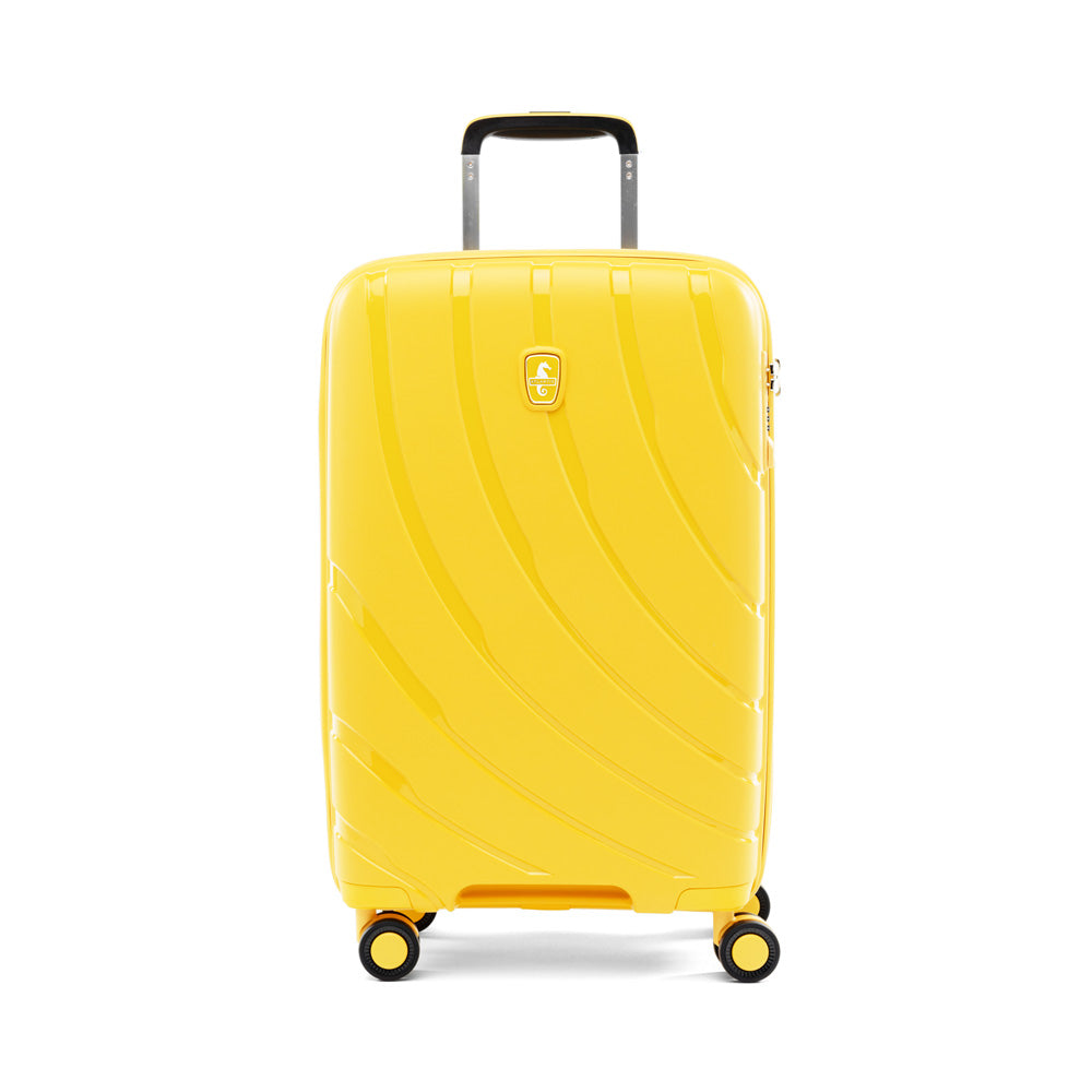 Atlantic Luggage Carry-on Expandable, Hardside Spinner ( Sunshine Yellow , Carry On 21 Inch ) Sunshine Yellow Carry On 21 Inch U1
