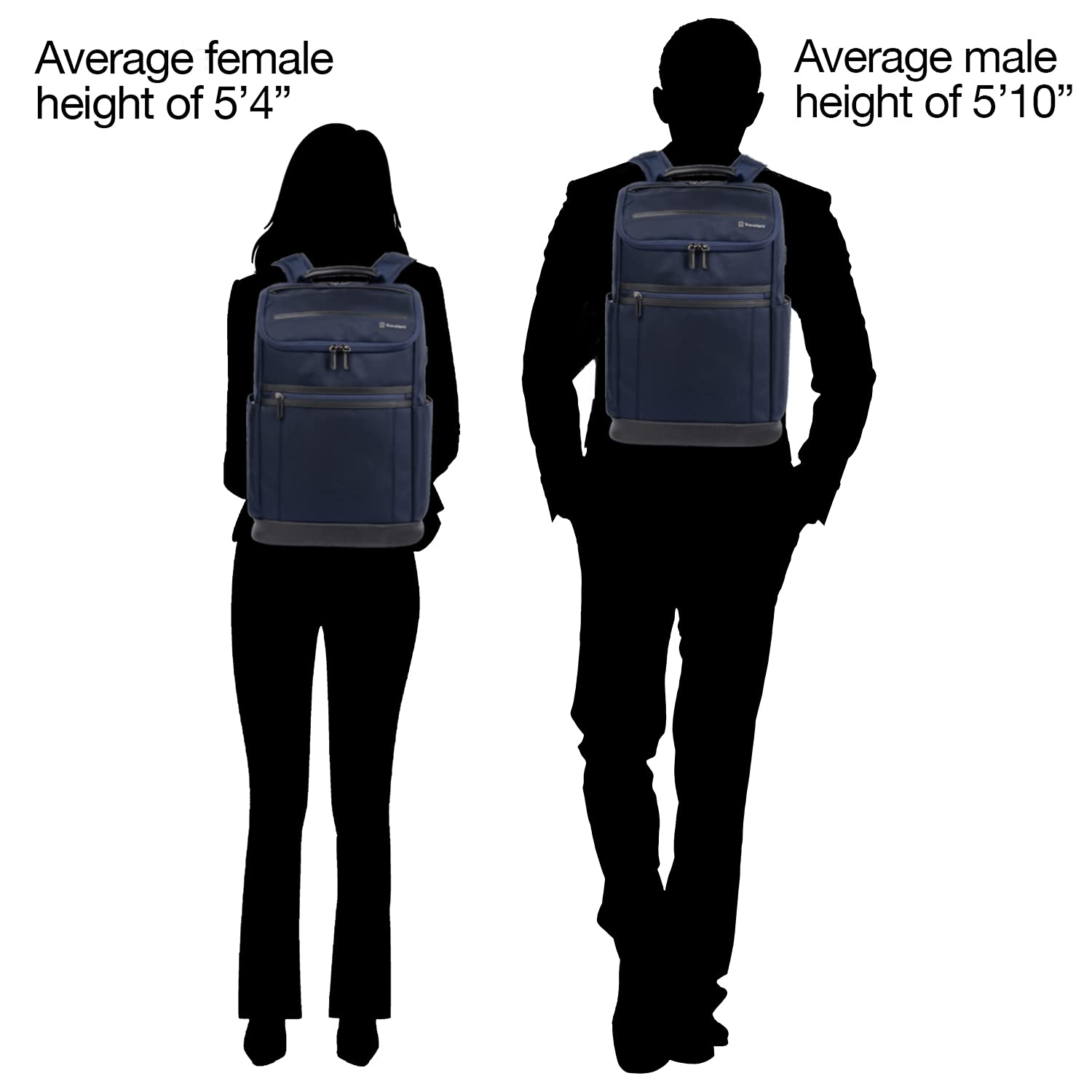 Travelpro Crew Executive Choice 3 Large Backpack Fits Up to 15.6 Laptops and Tablets, USB a and C Ports, Men and Women ( Titanium Grey , Medium ) Titanium Grey Medium U5