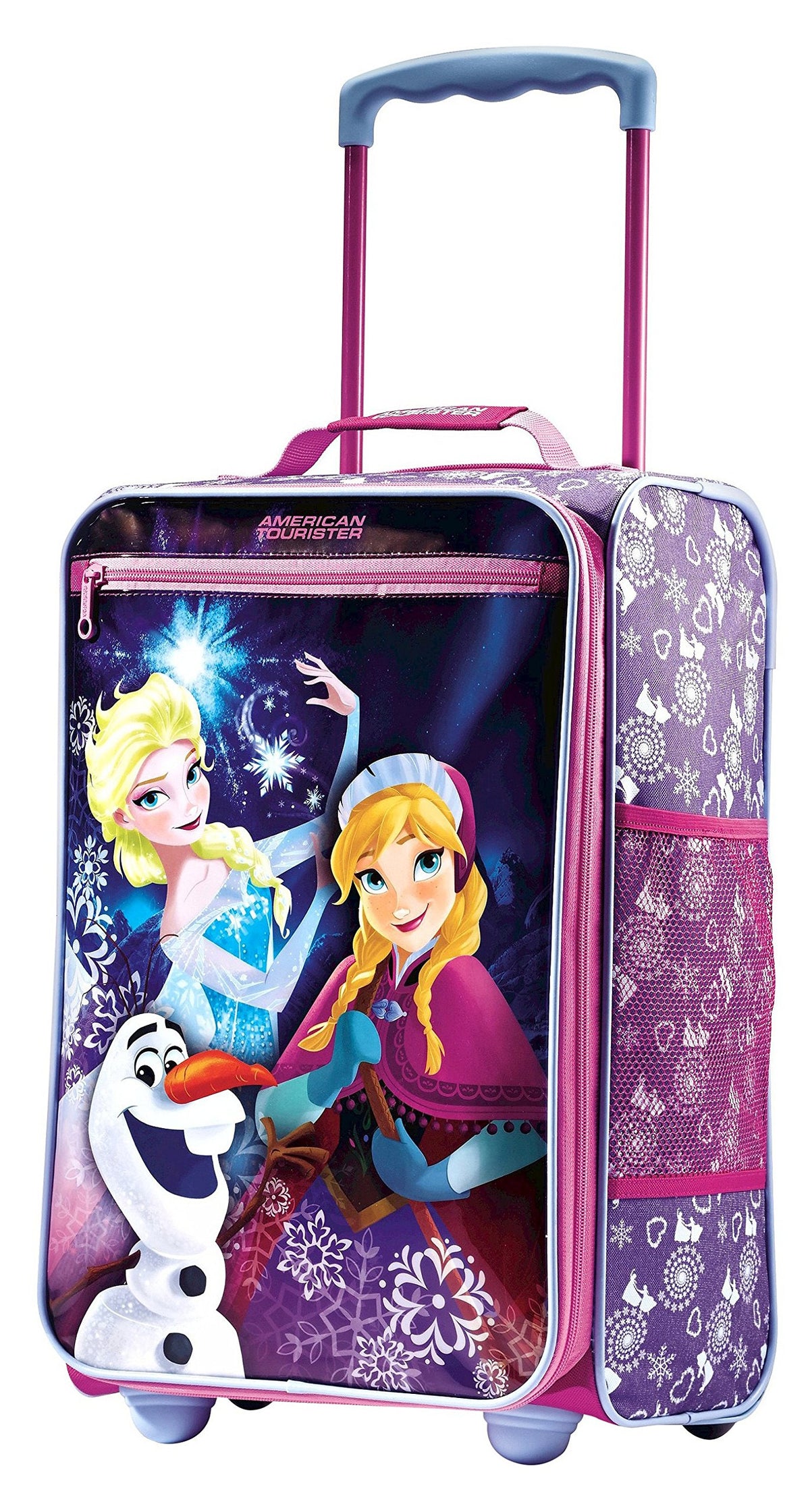 American Tourister Disney Kids' 18" Softside Upright Frozen Princesses Carry On 18 Inch U1