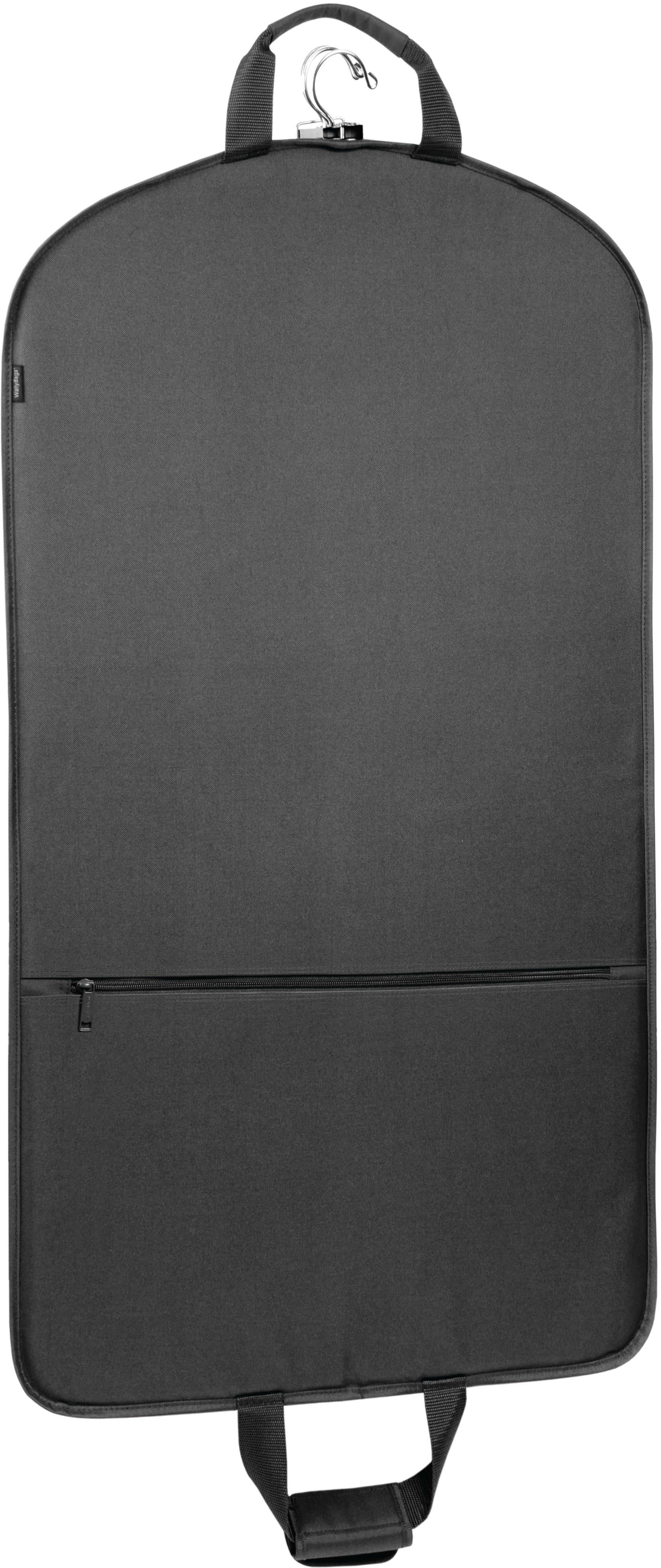 WallyBags 45" Deluxe Slim Travel Garment Bag with Accessory Pocket, Black, Inch Black 45 Inch U4