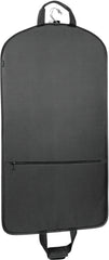 WallyBags 45" Deluxe Slim Travel Garment Bag with Accessory Pocket, Black, Inch Black 45 Inch U4