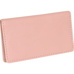 Royce Leather Business Card Case ( Carnation Pink , One Size ) Carnation Pink One Size U1