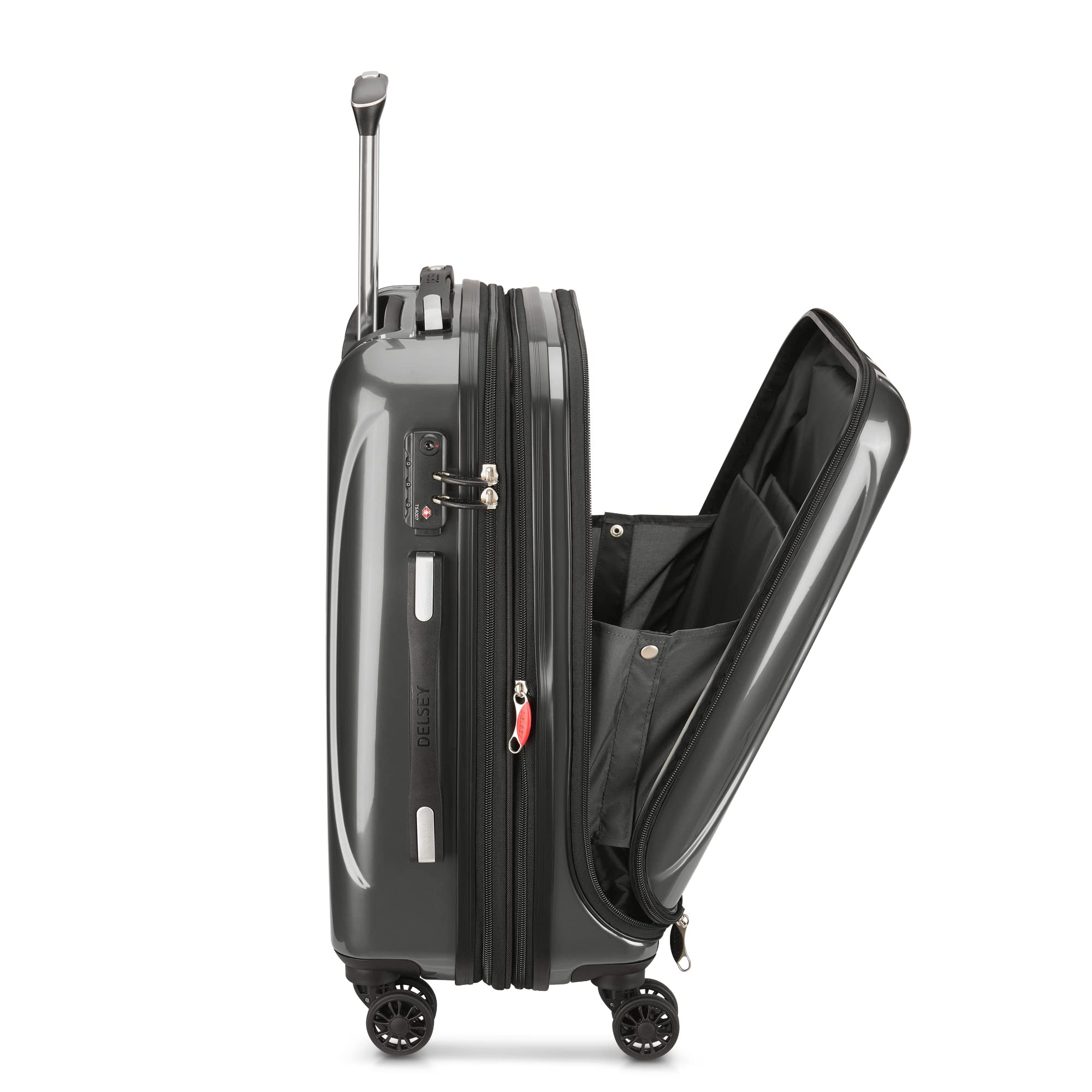 DELSEY Paris Helium Aero Hardside Expandable Luggage with Spinner Wheels U8