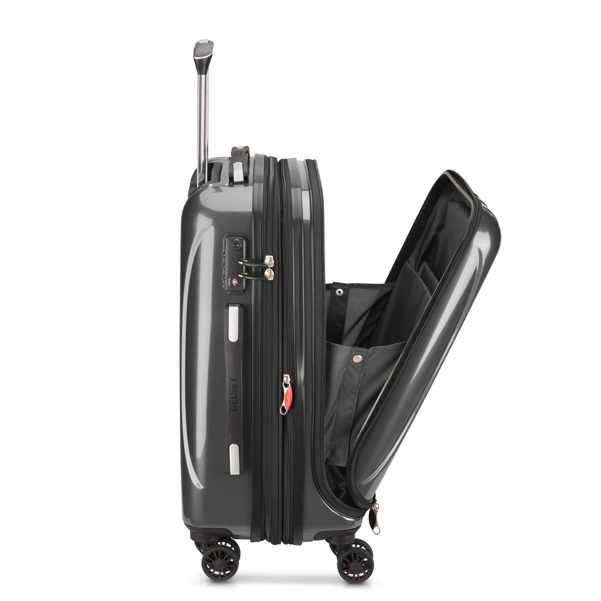 DELSEY Paris Helium Aero Hardside Expandable Luggage with Spinner Wheels U9
