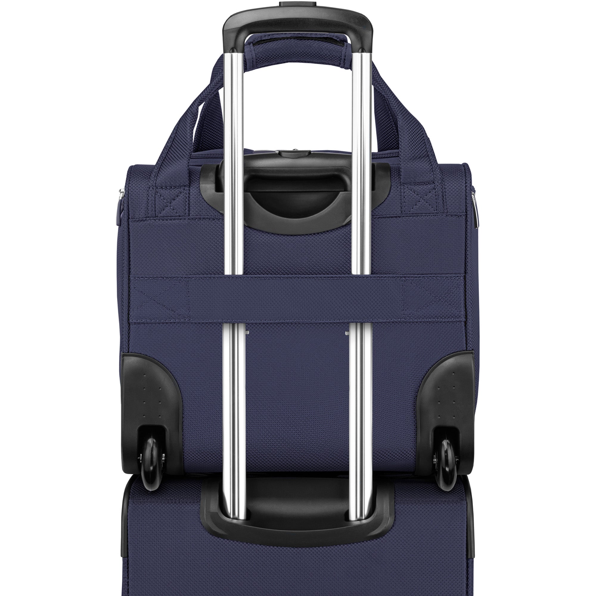 TOTAL TRAVELWARE Everest Expandable Softside Spinner ( Navy , 15-Inch Under Seat Bag Carry-On ) Navy 15 Inch Under Seat Bag Carry On U1