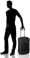 Briggs & Riley Luggage 22 Inch Carry On Expandable Upright Bag ( Black , One size ) Black One Size U1