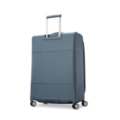 Samsonite UpLIFT Lightweight Softside Expandable Luggage ( Elemental Blue , Medium Checked ) Elemental Blue Medium Checked U1