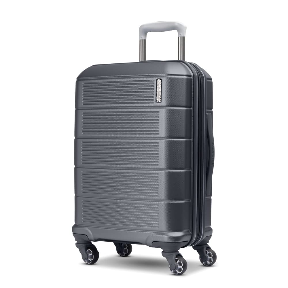 American Tourister Stratum 2.0 Hardside Spinner Luggage Collection ( Charcoal , 20-Inch Carry-On ) Charcoal 20 Inch Carry On U9