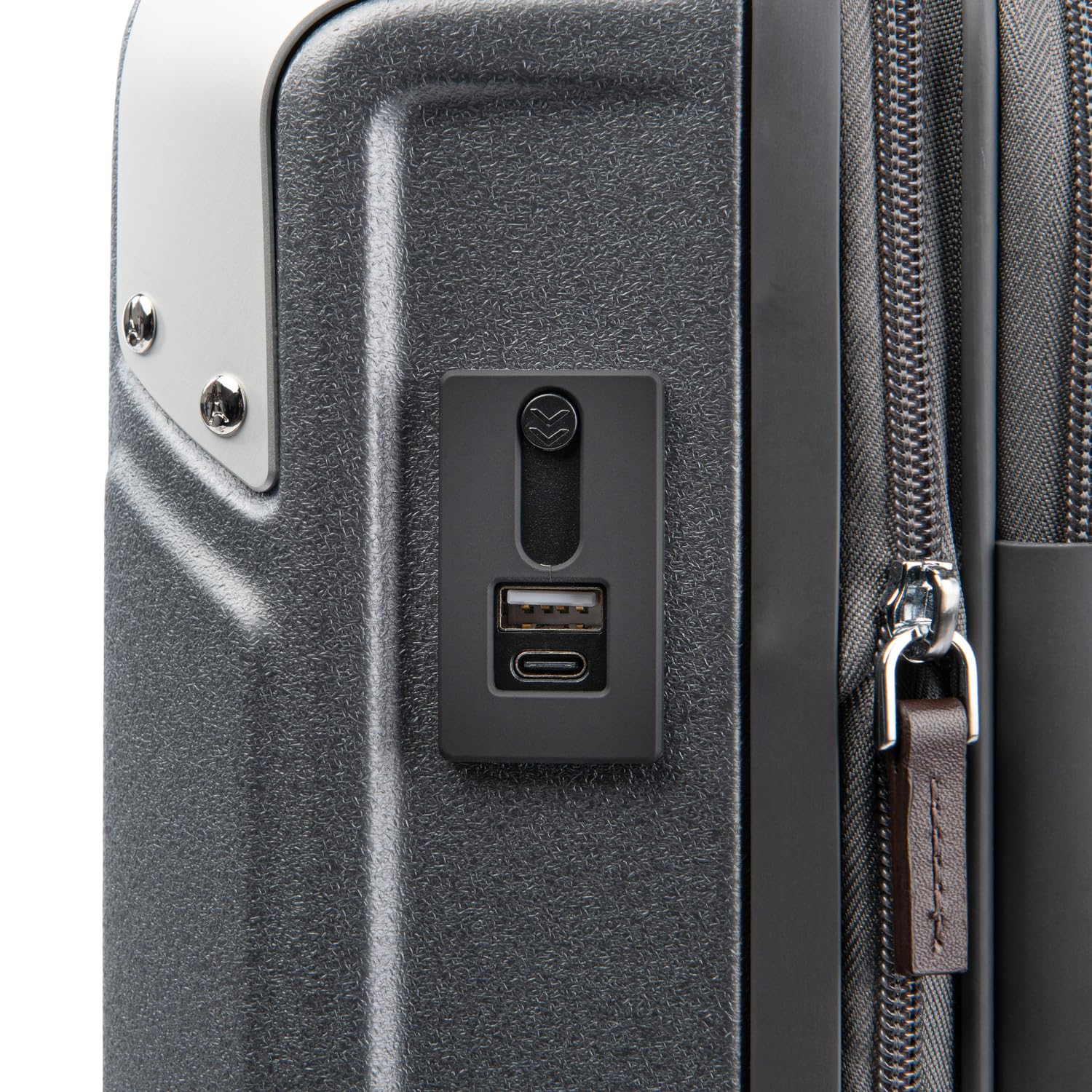 Travelpro Platinum Elite Hardside Expandable Spinner Wheel Luggage TSA Lock Hard Shell Polycarbonate Suitcase ( Vintage Grey , Carry-on 21-Inch ) Vintage Grey Carry On 21 Inch U1