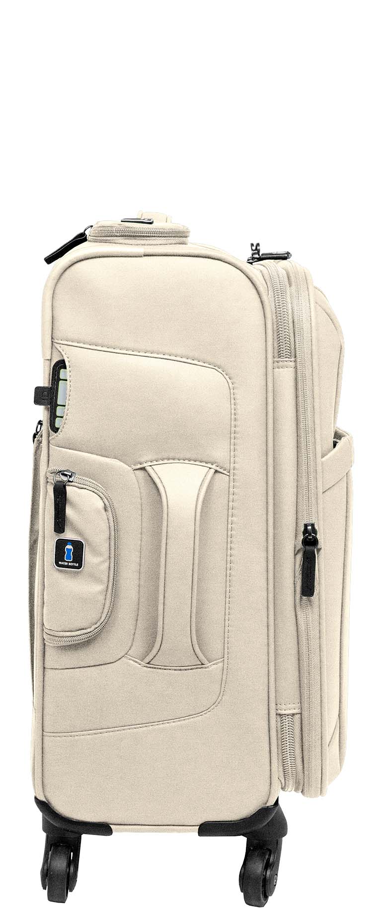 Genius Pack Luggage G5 Smart, Organized, Lightweight Suitcase ( Sand , Carry-On 21-Inch ) Sand Carry On 21 Inch U2