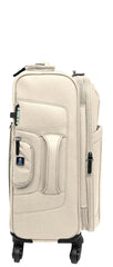 Genius Pack Luggage G5 Smart, Organized, Lightweight Suitcase ( Sand , Carry-On 21-Inch ) Sand Carry On 21 Inch U2