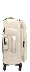Genius Pack Luggage G5 Smart, Organized, Lightweight Suitcase ( Sand , Carry-On 21-Inch ) Sand Carry On 21 Inch U3