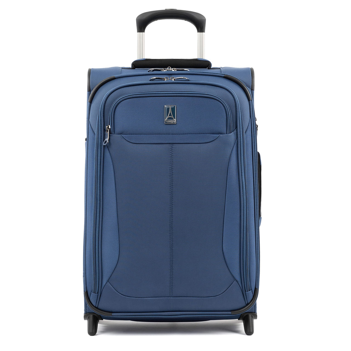 Travelpro Tourlite Softside Expandable Upright 2 Wheel Luggage, Lightweight Suitcase, Men and Women ( Blue , Carry-on 22-Inch ) Blue Carry On 22 Inch U5