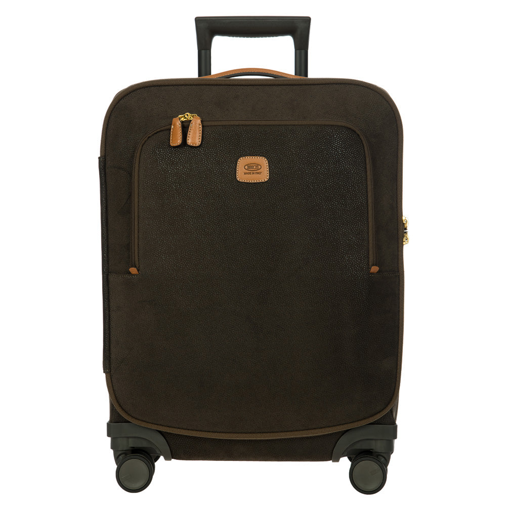 Bric's Firenze 21" Carry-On Compound Spinner ( Olive , One Size ) Olive One Size U1