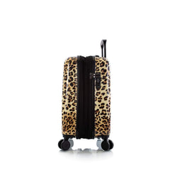 Heys America Black Leopard 21-Inch Hardside Carry-On Spinner ( Brown Leopard , One Size ) Brown Leopard One Size U1