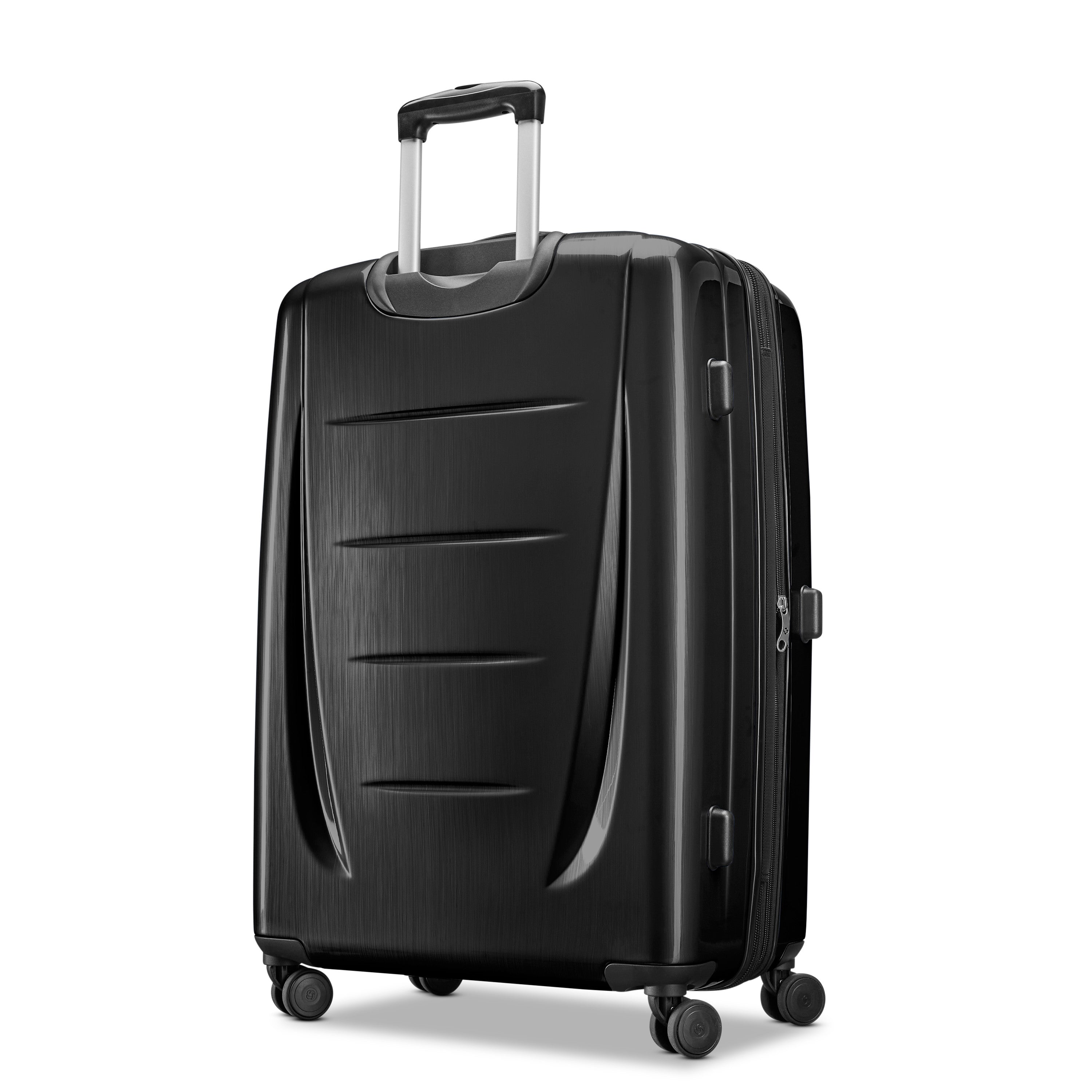 Samsonite Winfield 2 Checked-Large 28-Inch Hardside Expandable Luggage with Spinner Wheels, , Nordic Blue ( Brushed Anthracite , Checked-Large 28-Inch ) Brushed Anthracite Checked Large 28 Inch U31