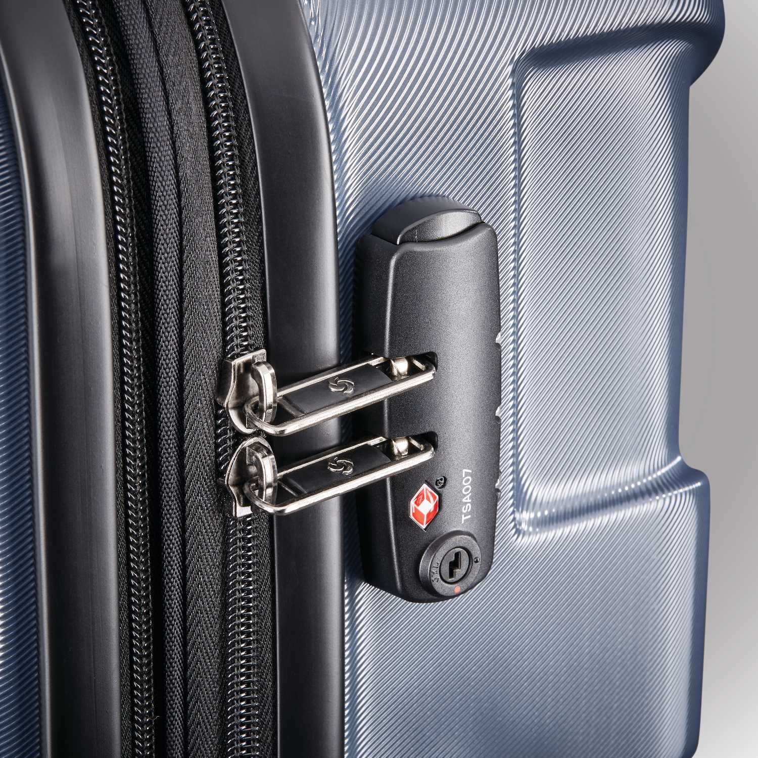 Samsonite Centric 3-Piece Hardside Spinner Set ( Blue Slate , One Size ) Blue Slate One Size U1