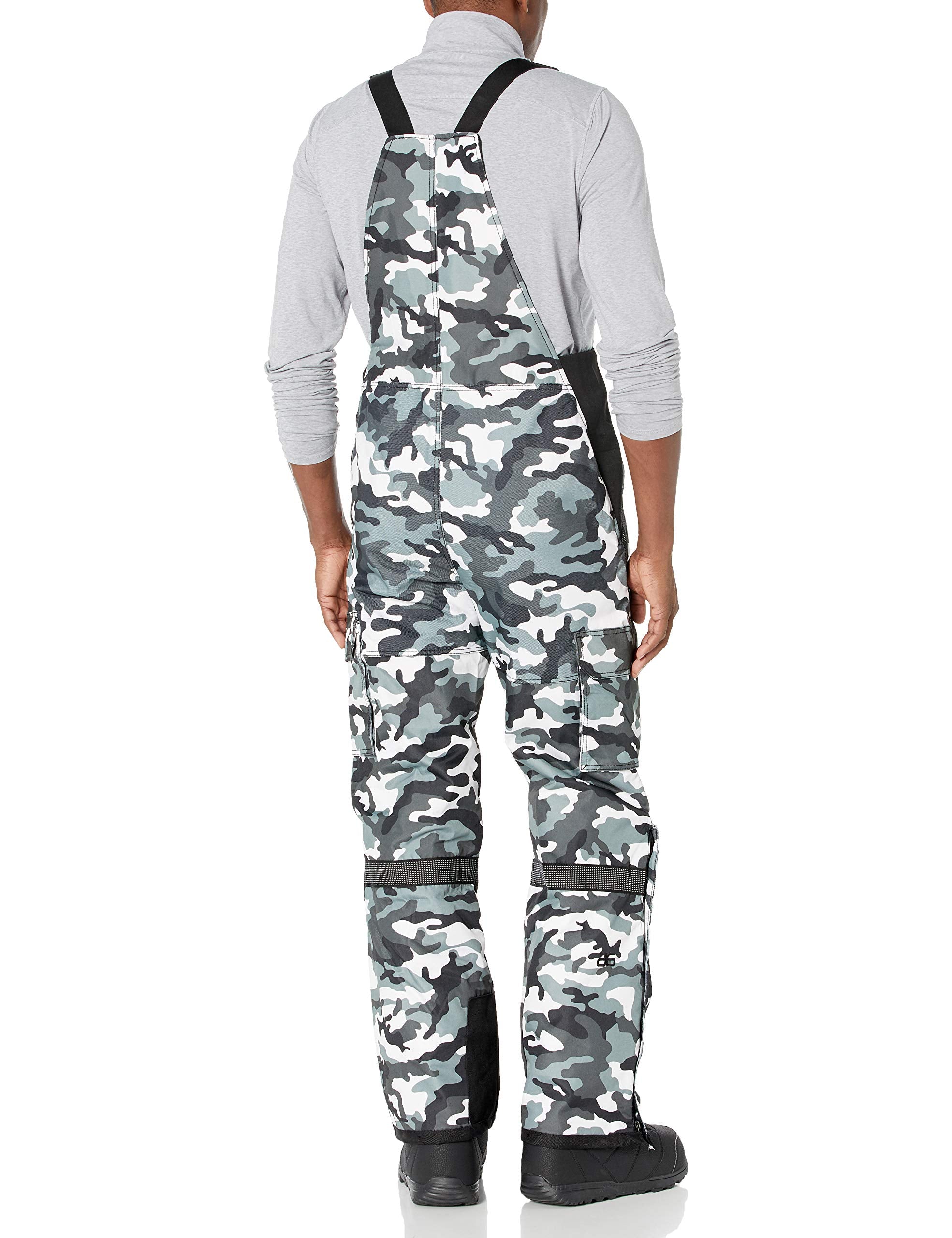 Arctix Men's Tundra Insulated Bib ( A6 Camo Black , X-Large/36" Inseam ) A6 Camo Black X Large 36 Inseam U1