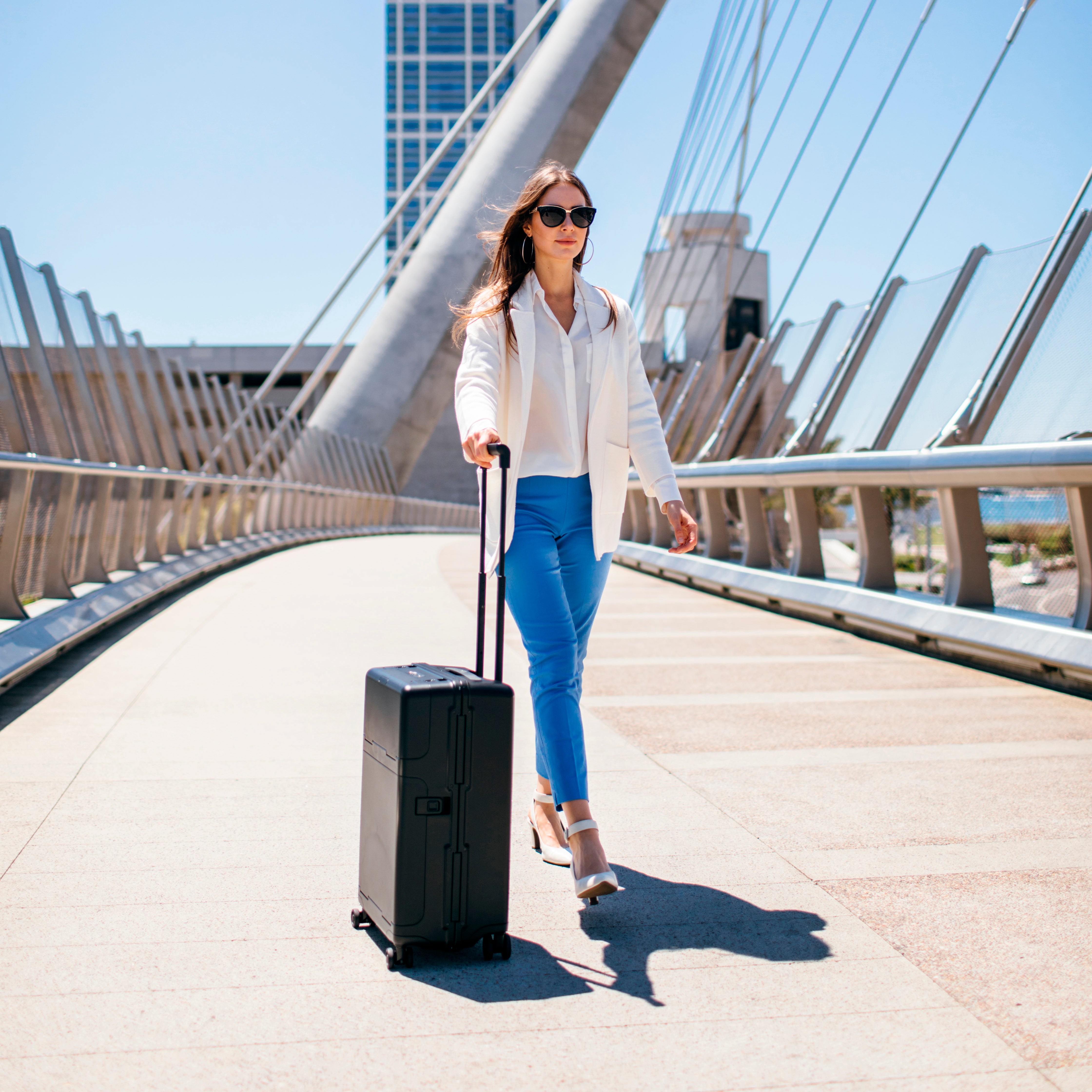 Barmes Design Carry-on Luggage including Laptop Satchel, Essentials Bag, Sorted Case U2