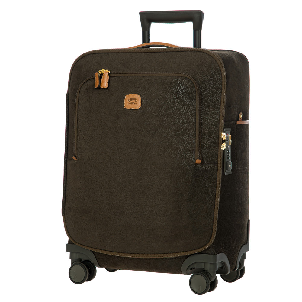 Bric's Firenze 21" Carry-On Compound Spinner ( Olive , One Size ) Olive One Size U1