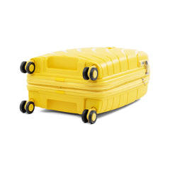 Atlantic Luggage Carry-on Expandable, Hardside Spinner ( Sunshine Yellow , Carry On 21 Inch ) Sunshine Yellow Carry On 21 Inch U1