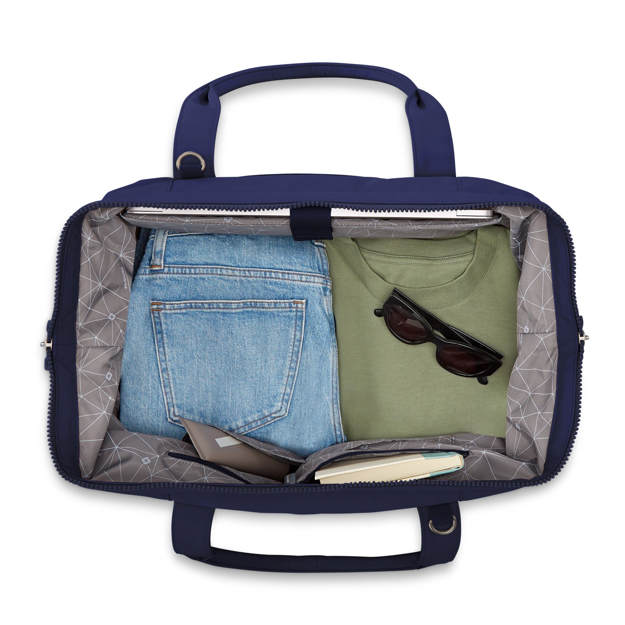 Samsonite Better Than Basic Drop Bottom Weekender ( Midnight Navy , One Size ) Midnight Navy One Size U1
