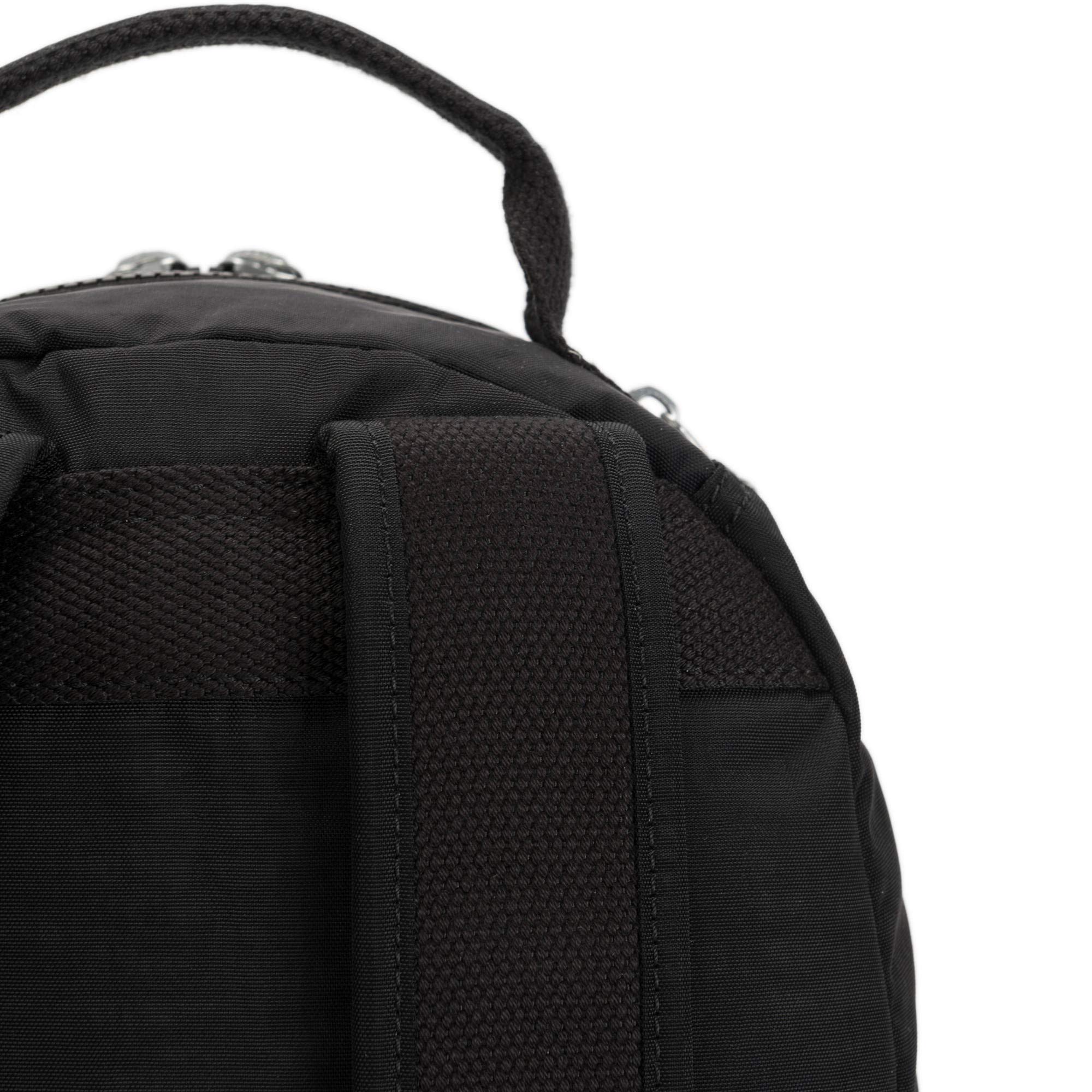 Kipling Seoul Go Small Laptop Backpack ( Black Noir , Small ) Black Noir Small U1