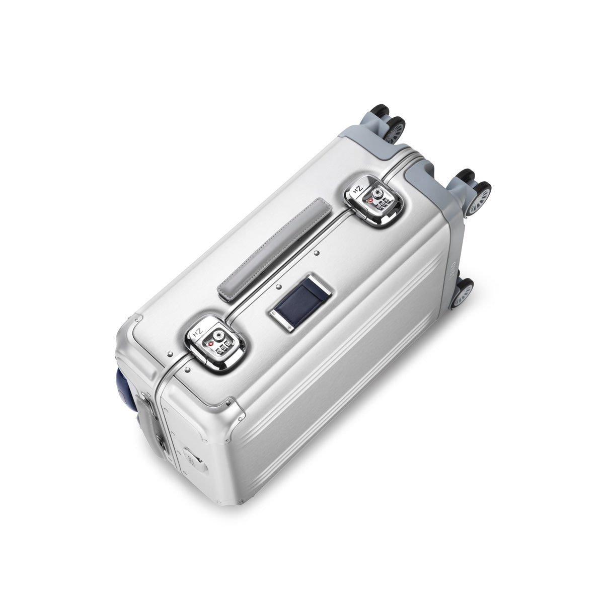 ZERO Halliburton Pursuit Aluminum Hardside Travel Case ( Silver , International Carry-On ) Silver International Carry On U1