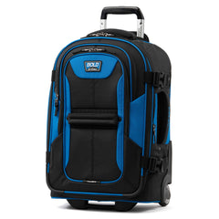 Travelpro Unisex-Adult Bold Softside Expandable Rollaboard Upright Luggage Blue/Black Carry On 22 Inch U3