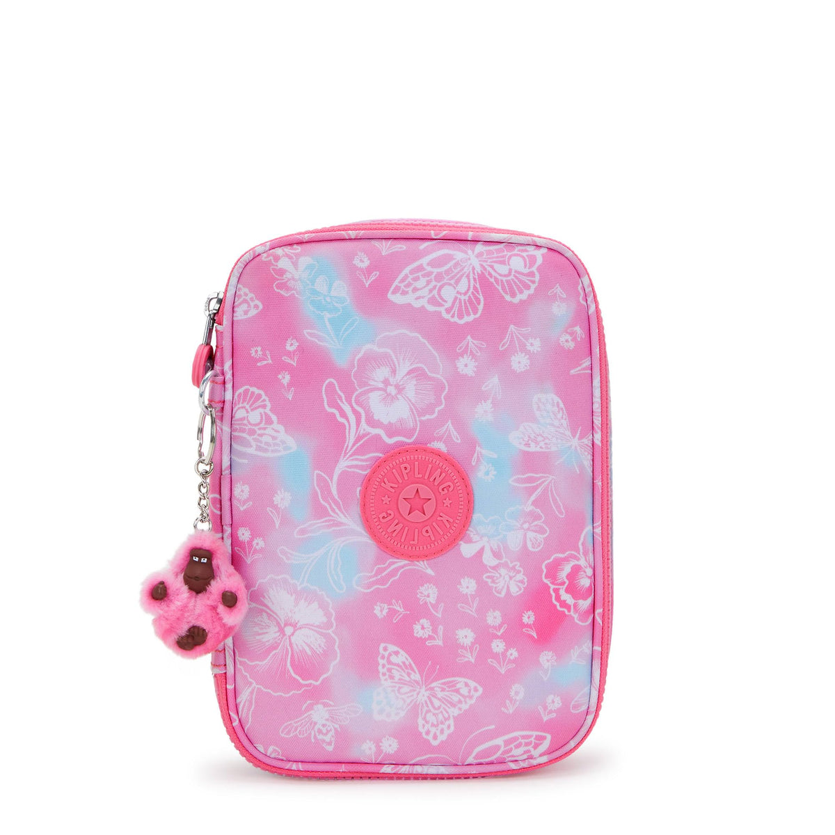 Kipling 100 Pens Pencil Case ( Garden Clouds , One Size ) Garden Clouds One Size U1