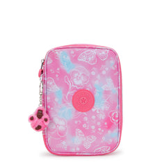 Kipling 100 Pens Pencil Case ( Garden Clouds , One Size ) Garden Clouds One Size U1