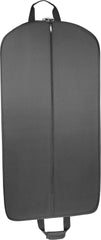 WallyBags 45" Deluxe Slim Travel Garment Bag with Accessory Pocket, Black, Inch ( Black , 45-Inch ) Black 45 Inch U5