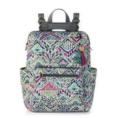 Sakroots Women's Loyola Convertible Backpack Slate Brave Beauti  U3