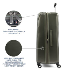 Travelpro Maxlite 5 Hardside Spinner Wheel Luggage Slate Green Checked Large 29 Inch U1