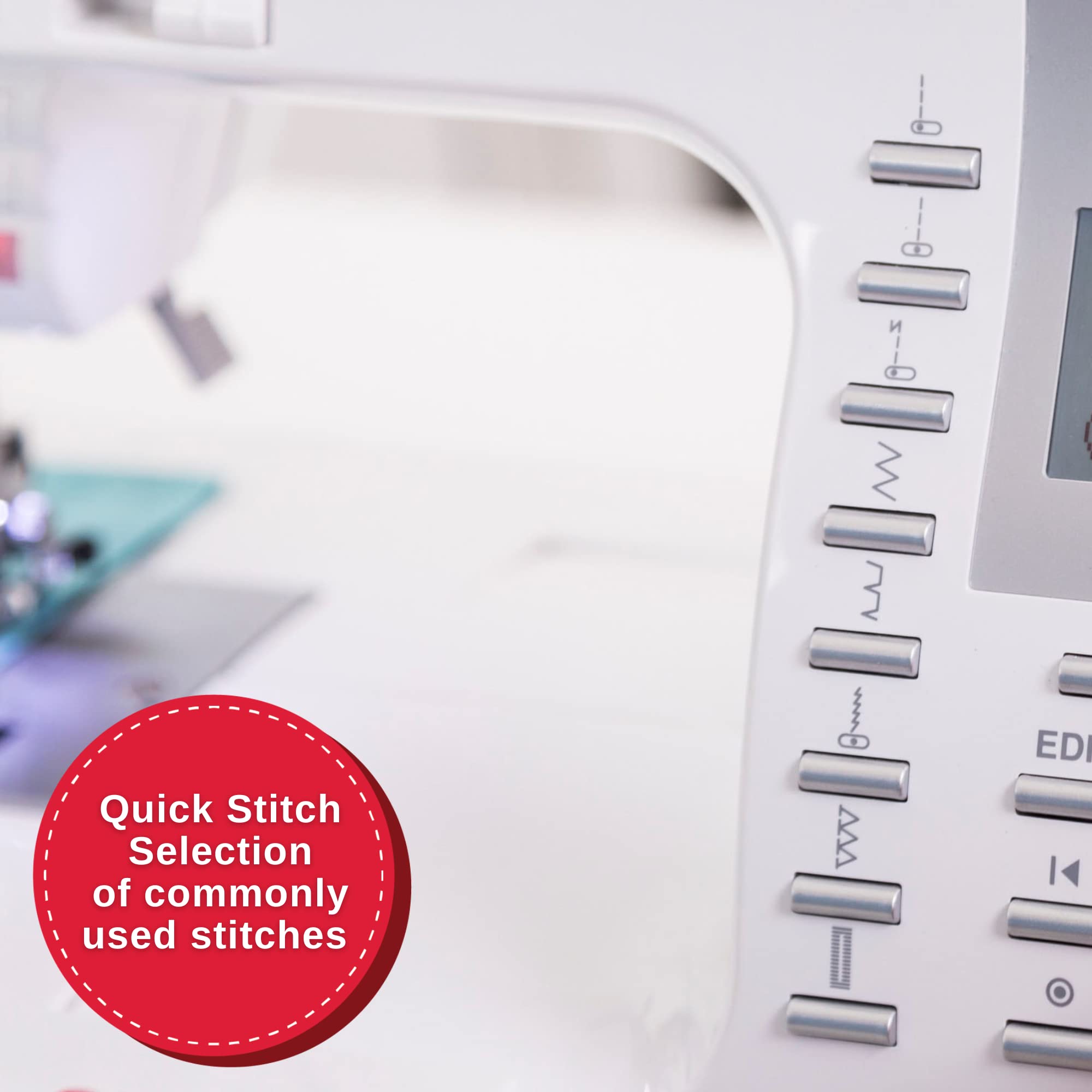 SINGER | 9960 Sewing & Quilting Machine With Accessory Kit, Extension Table - 1,172 Stitch Applications & Electronic Auto Pilot Mode U1