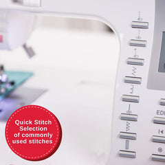 SINGER | 9960 Sewing & Quilting Machine With Accessory Kit, Extension Table - 1,172 Stitch Applications & Electronic Auto Pilot Mode U1