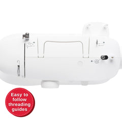 SINGER | MX60 Sewing Machine With Accessory Kit & Foot Pedal - 57 Stitch Applications - Simple & Great for Beginners U1