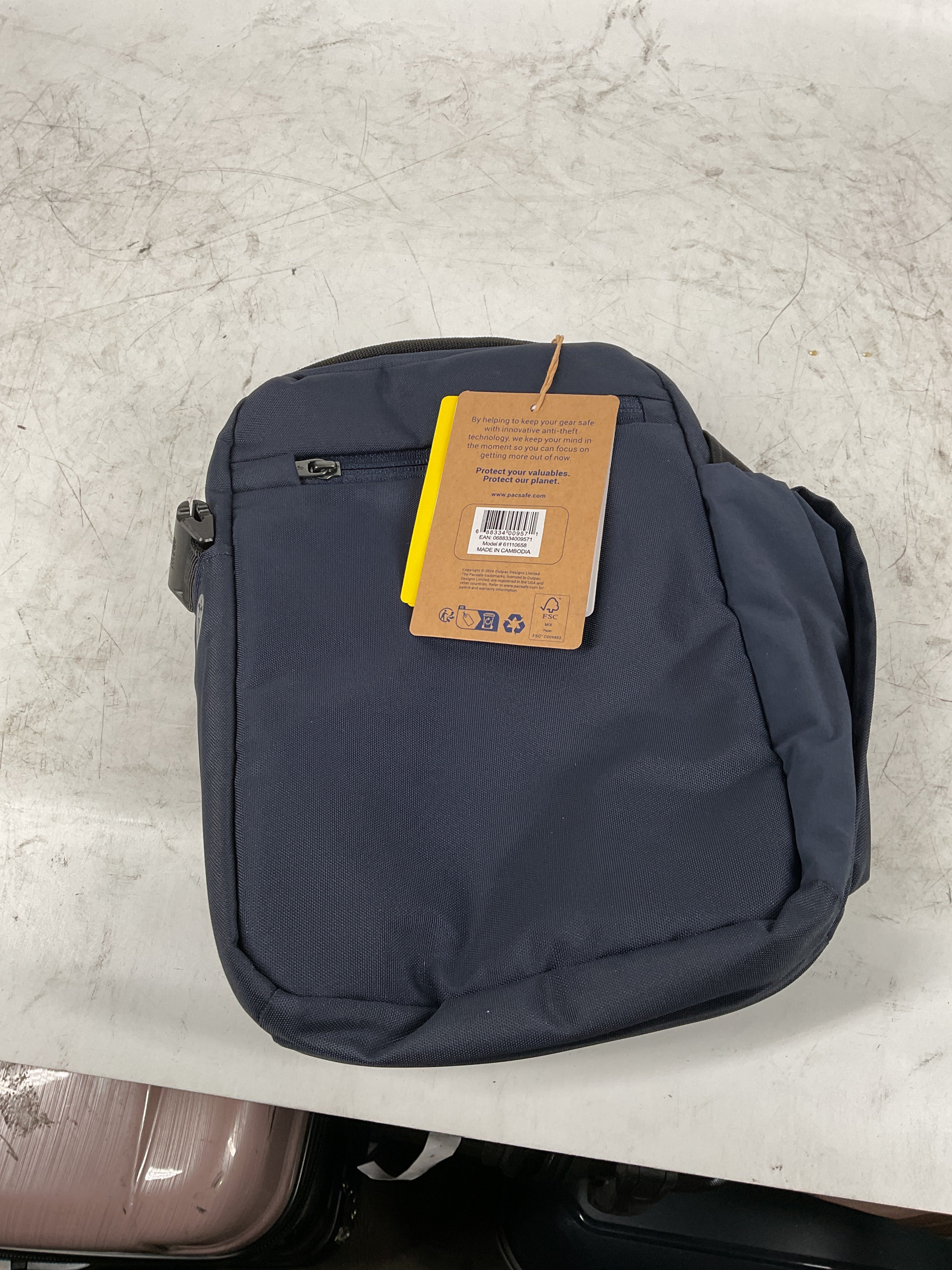 Pacsafe V Tour crossbody Ocean  U6
